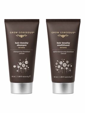 GROW GORGEOUS HAIR DENSITY SHAMPOO & CONDITIONER 50ML X2 - BRAND NEW